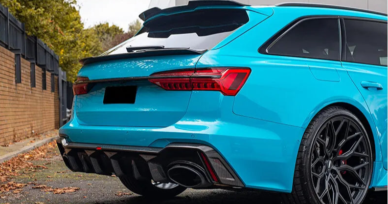 Carbon Fiber Trunk Spoiler - Audi A6 RS6 C8 Avant