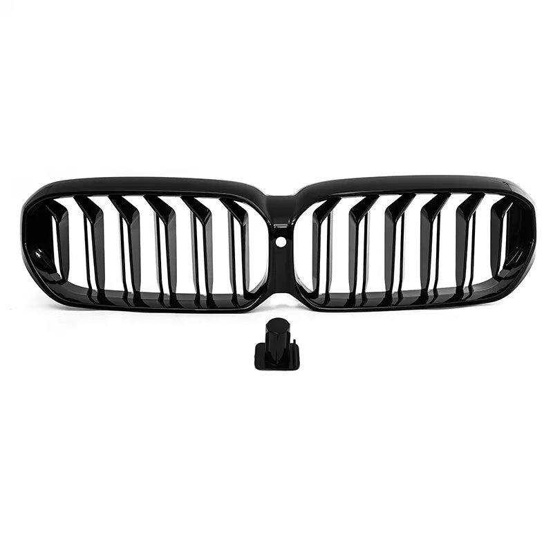 Gloss Black Front Kidney Grille Dual Slat Grill - BMW G30 5 Series
