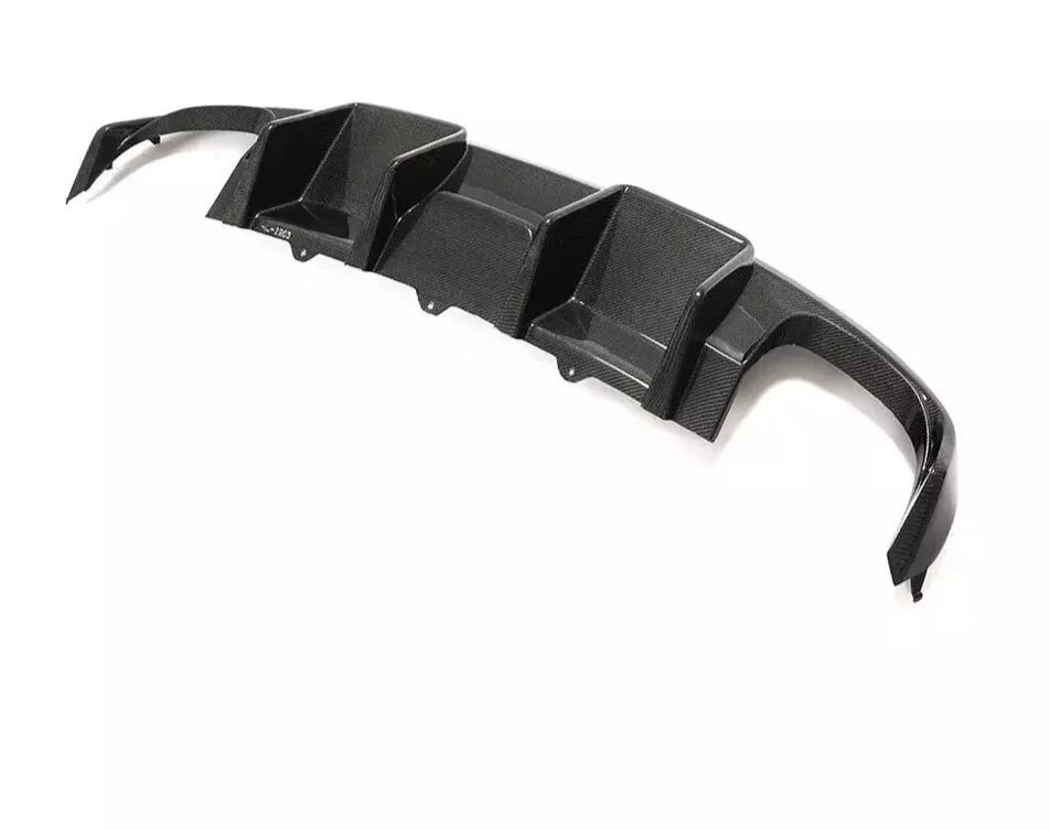 Carbon Fiber Rear Bumper Diffuser - Audi S4 B8