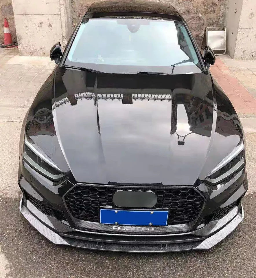 Rs5 Style Carbon Fiber Style HoneyComb Style Grille - Audi A5/S5 B9