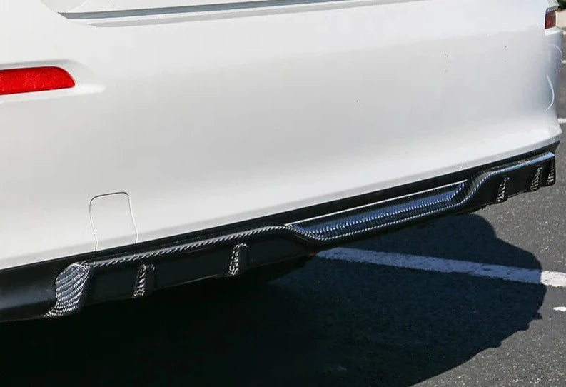 Carbon Fiber Rear Bumper Diffuser -  Honda Civic Sedan 11th Gen