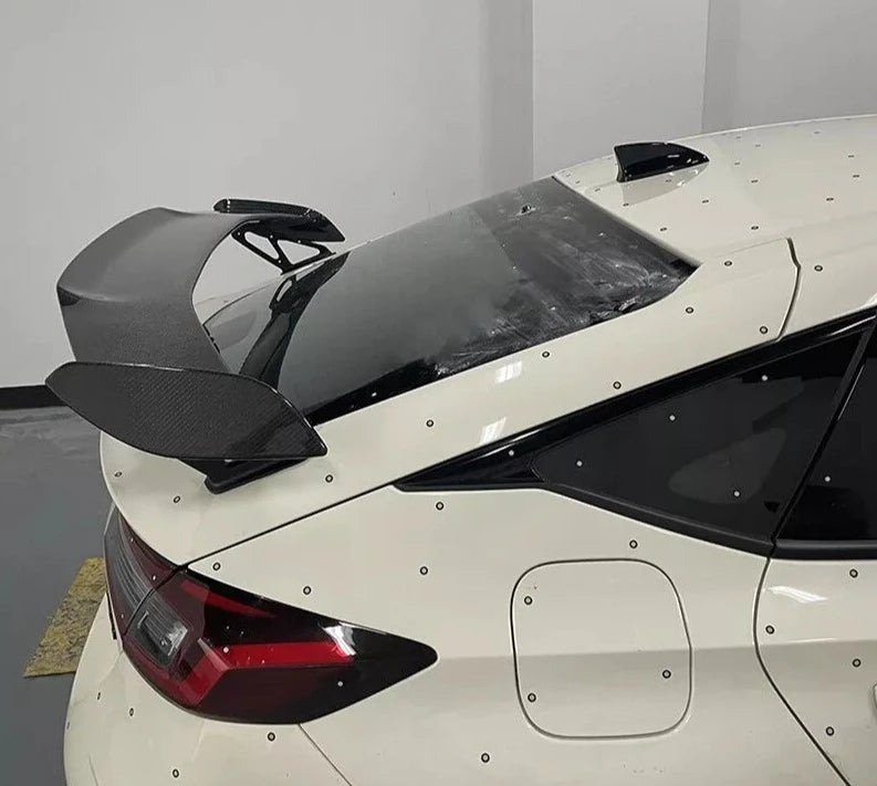Carbon Fiber Highkick Rear Trunk Spoiler Wing - Honda Civic Type R