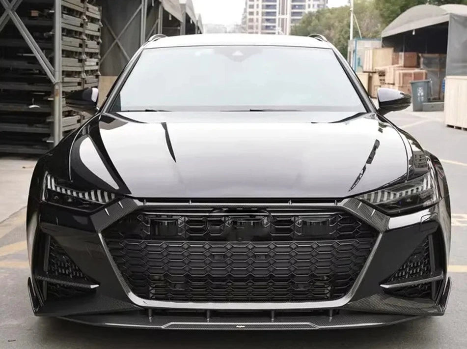 Carbon Fiber Front Lip - Audi RS6 / RS7 C8