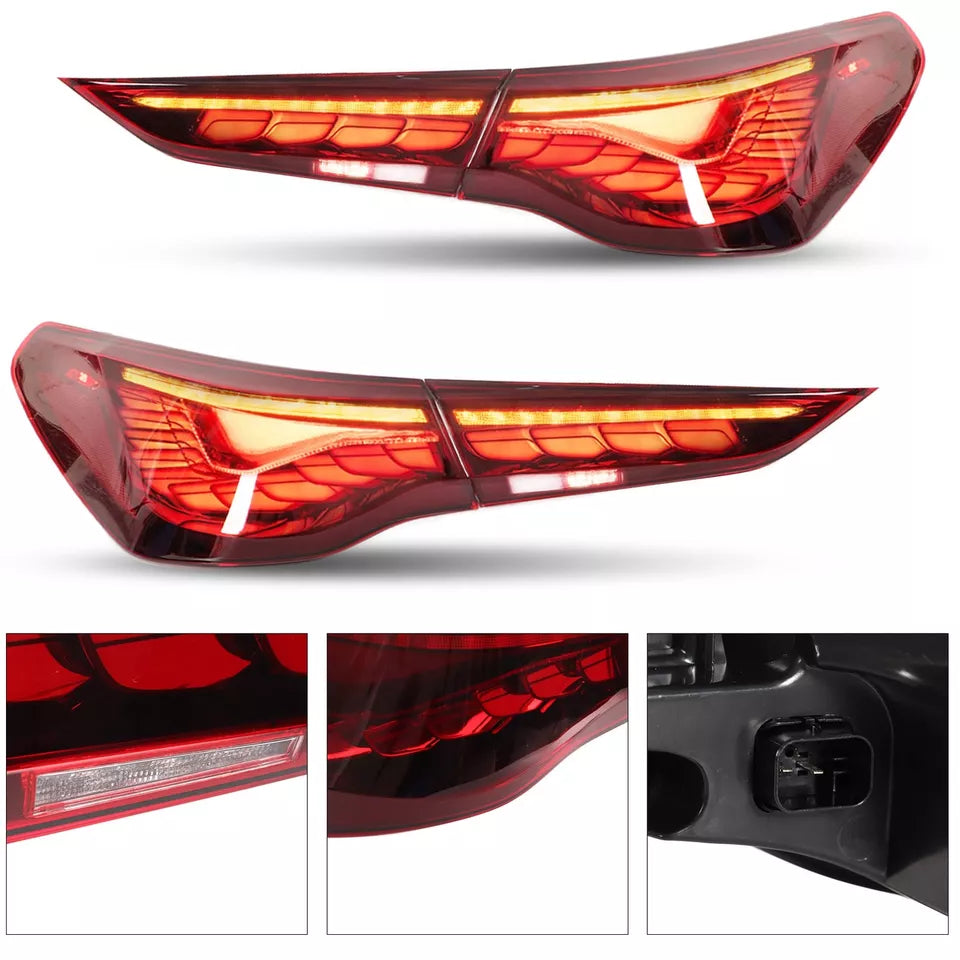 GTS Style OLED Taillights - BMW G82 / G83 M4 & G22 / G23 / G26 4 Series