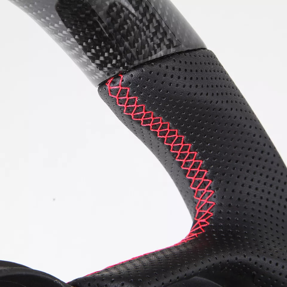 Dodge Charger Carbon Fiber Steering Wheel w/ Heated - Dodge Challenger Durango Hellcat