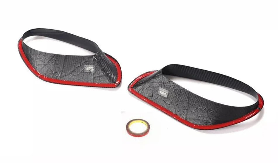Dry Carbon Fiber Side Fender Air Vent Covers - Porsche 911 991 Turbo S