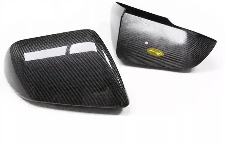Oem Style Carbon Fiber Mirror Cap Set - Ford Mustang