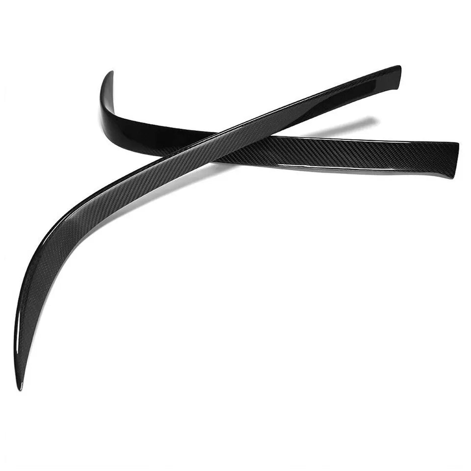 Carbon Fiber Rear Bumper Side Air Vent Splitter Trim - Lexus RCF