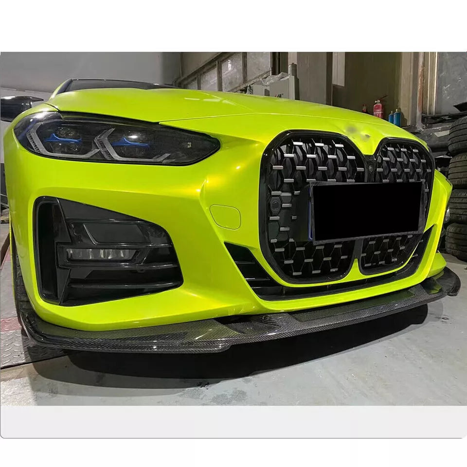 Carbon Fiber 3D Front Lip - BMW G22 G23 G26 440i M-Sport 2021-23