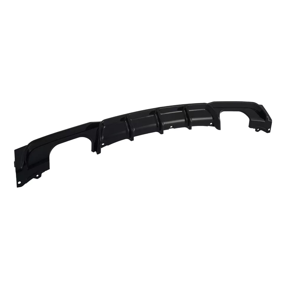 M Sport Gloss Black Rear Bumper Diffuser - BMW F30 3 Series