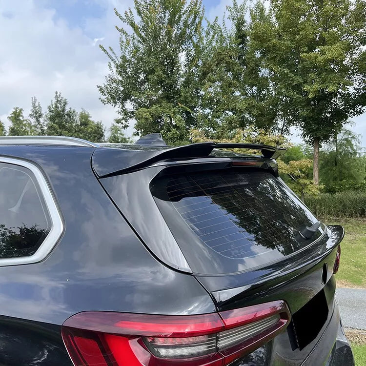 V2 Glossy Black Rear Roof Wing Spoiler - BMW X5 G05 2019-2024