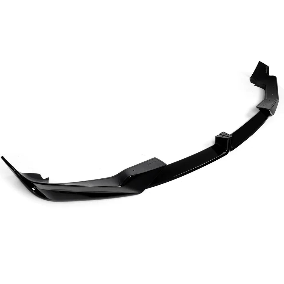Gloss Black Front Splitter Lip - 2023-25 BMW X5 G05 M Sport LCI MP Style