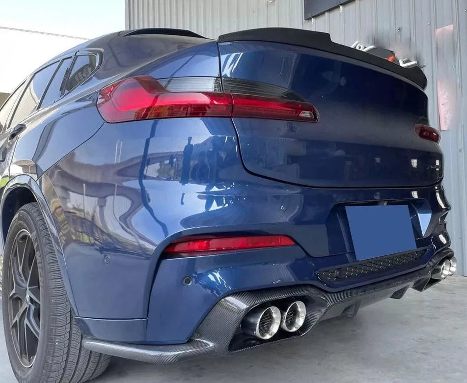 https://www.thecarbonindustries.com › products › 3d-style-carbon-fiber-rear-diffuser-bmw-f98-g02-x4m