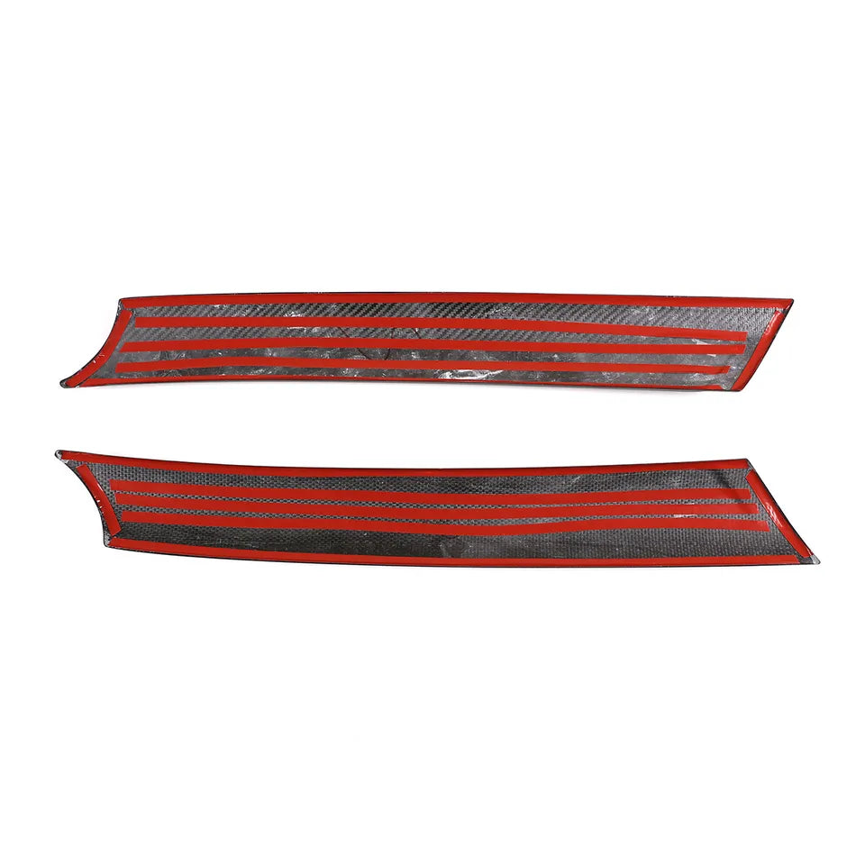 Carbon Fiber Door A pillars Cover - Toyota Supra A90 MK5