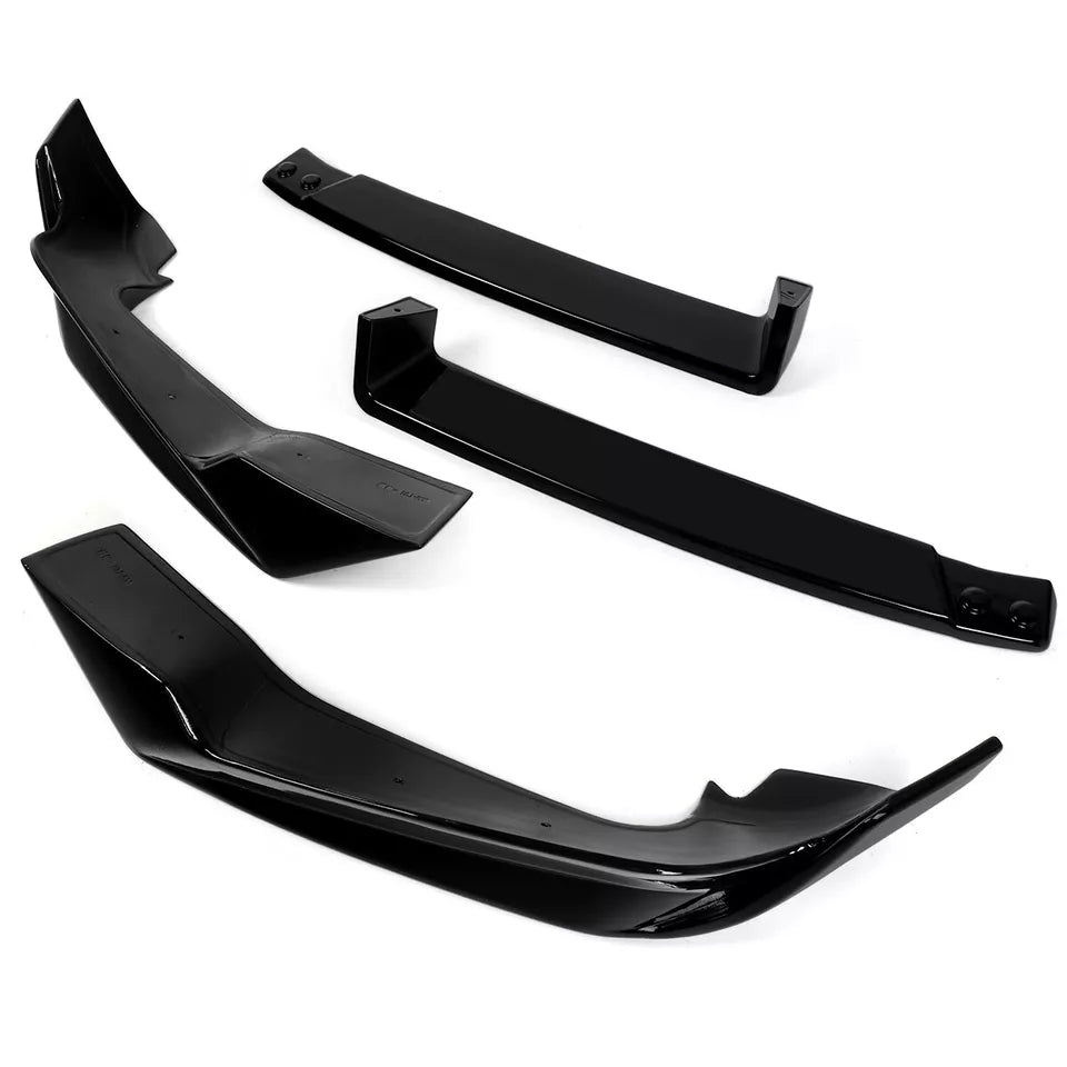 Gloss Black Front Splitter Lip - 2023-25 BMW X5 G05 M Sport LCI MP Style