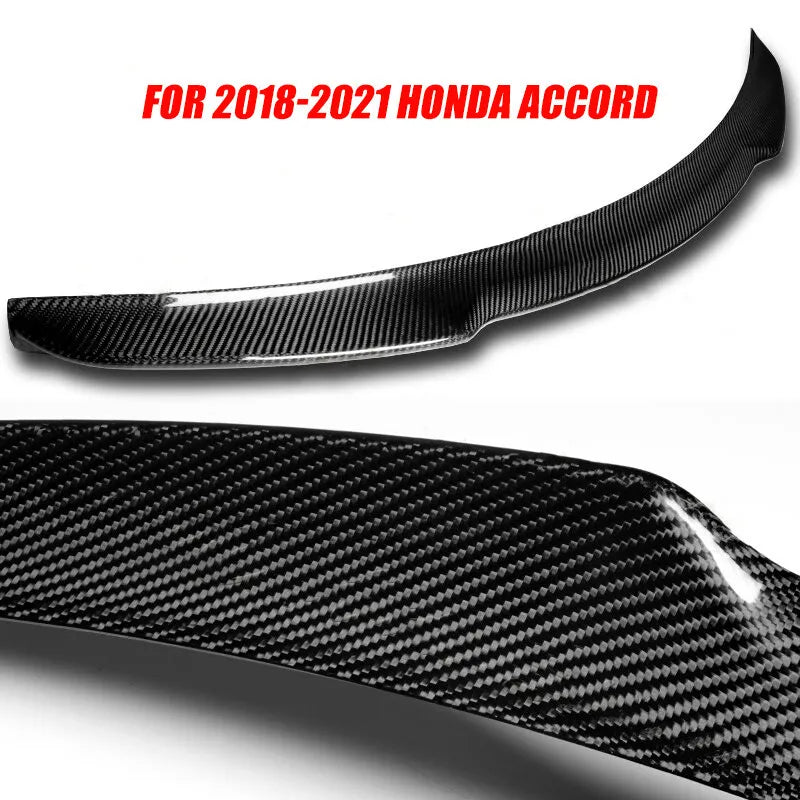 Carbon Fiber Rear Trunk Spoiler - Honda Accord Sedan