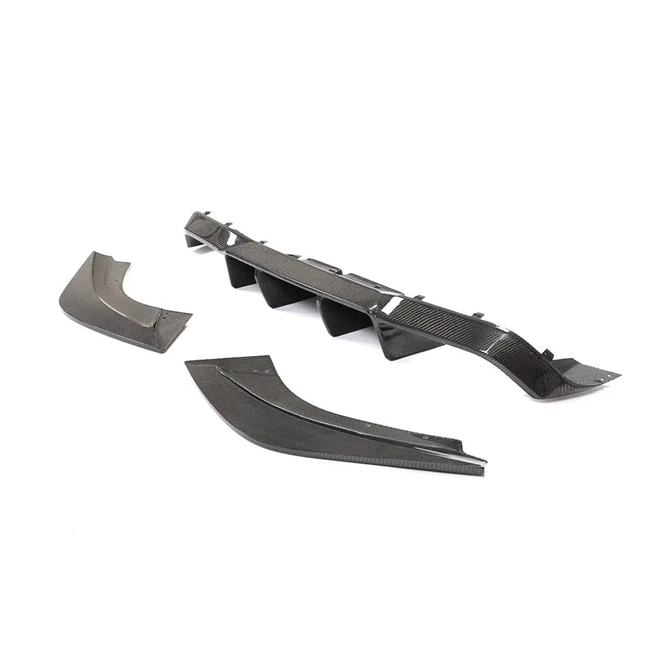V-Style Carbon Fiber Rear Diffuser - BMW F87 M2 & M2C