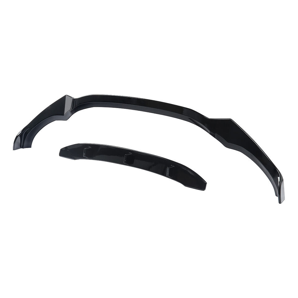 Front Bumper Lip Splitter Gloss Black (2pc) - BMW X3 G01 M40i X4 G02
