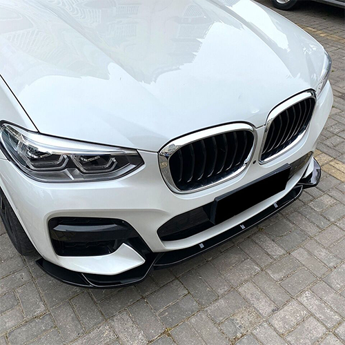 M Sport Gloss Black Front Bumper Spoiler Lip - BMW BMW X3/X4 G01/G02