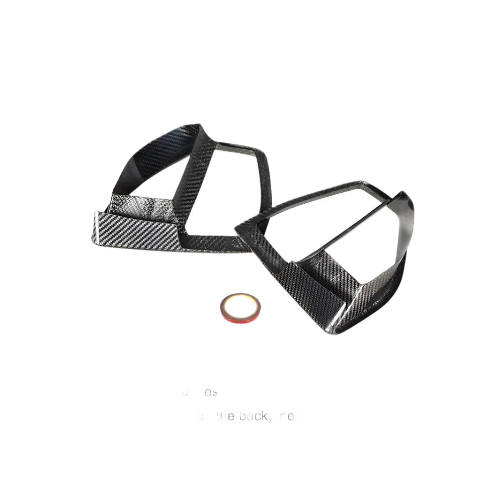 Carbon Fiber Front Bumper Air Vent Cover Trim - BMW X5 G05 M-Sport 2019-2020