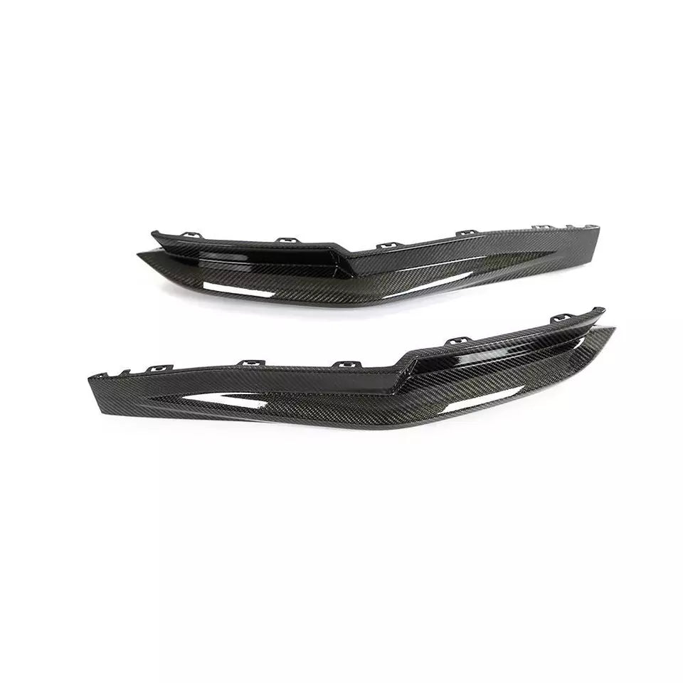 OEM Style Carbon Fiber Rear Corner Canard - BMW G80 M3