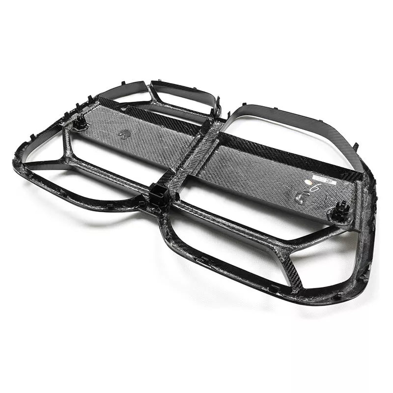 Dry Carbon Fiber Front Bumper Grille Grill for BMW G22/G23/G26 4 Series