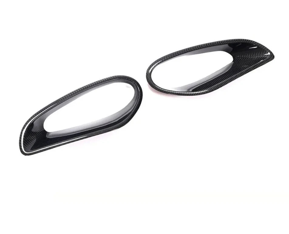 Dry Carbon Fiber Side Fender Air Vent Covers - Porsche 911 991 Turbo S