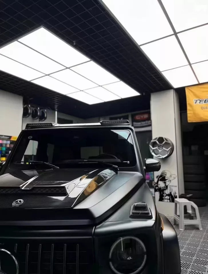 Carbon Fiber Front Roof Spoiler - Mercedes Benz G Wagon W463 W464 G550 G63 2019+