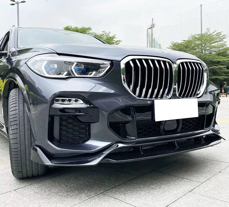 Gloss Black Front Lip Splitter - BMW X5 G05 M Sport 2019-2023