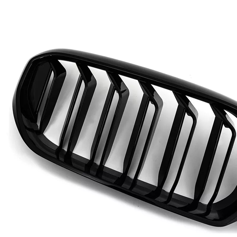 Gloss Black Front Kidney Grille Dual Slat Grill - BMW G30 5 Series