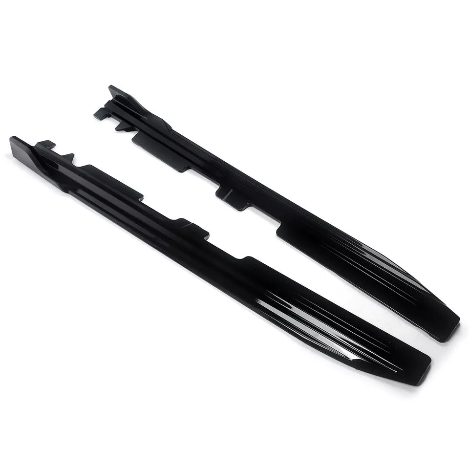 Gloss Black Side Skirts - BMW X3 X3M G01 X4 X4M G02