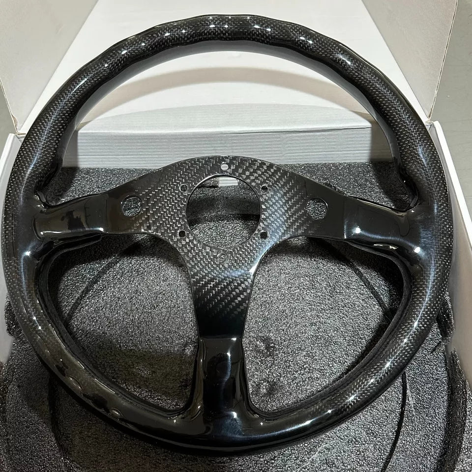 Full Quick Release Carbon Fiber Steering Wheel V1