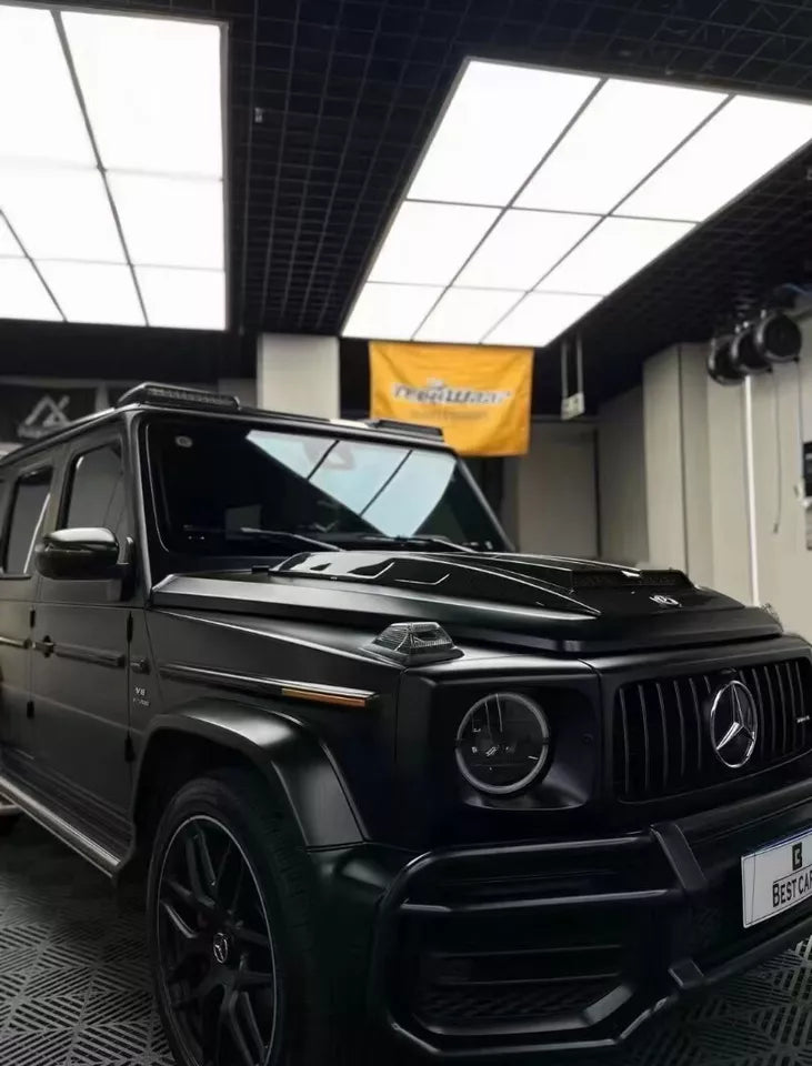 Carbon Fiber Front Roof Spoiler - Mercedes Benz G Wagon W463 W464 G550 G63 2019+