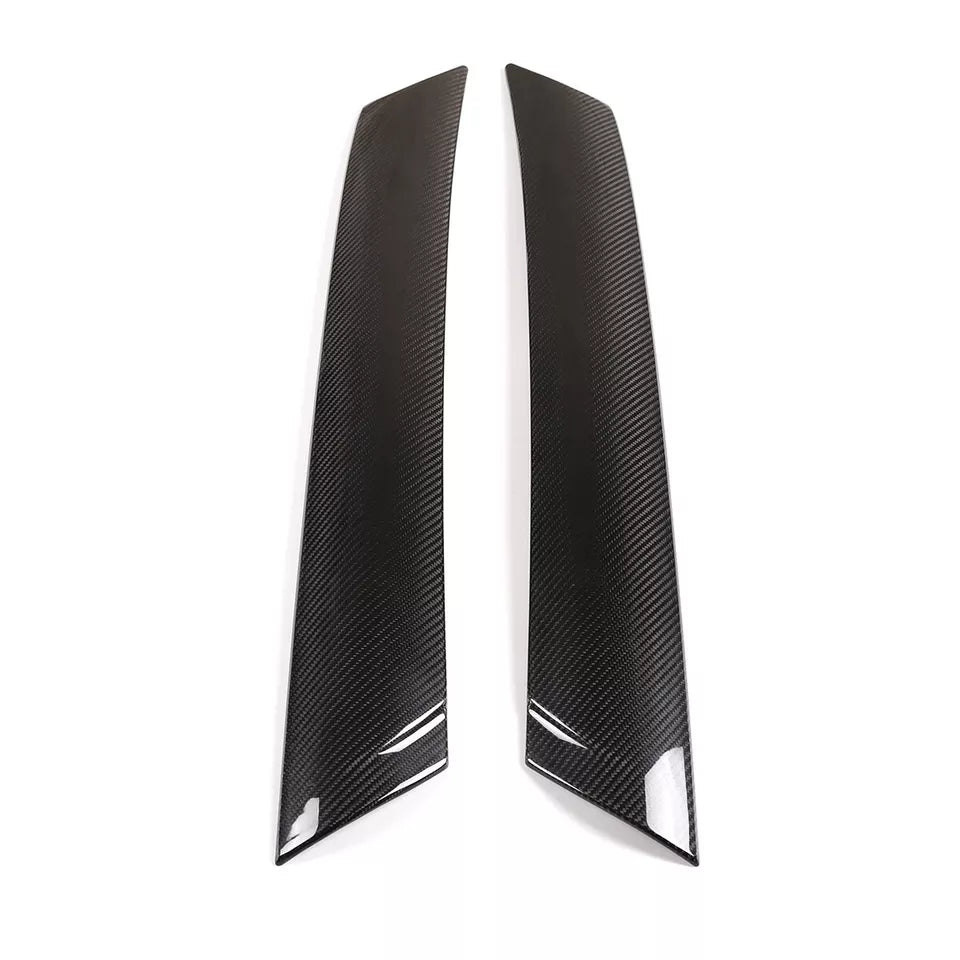 Carbon Fiber Door A pillars Cover - Toyota Supra A90 MK5