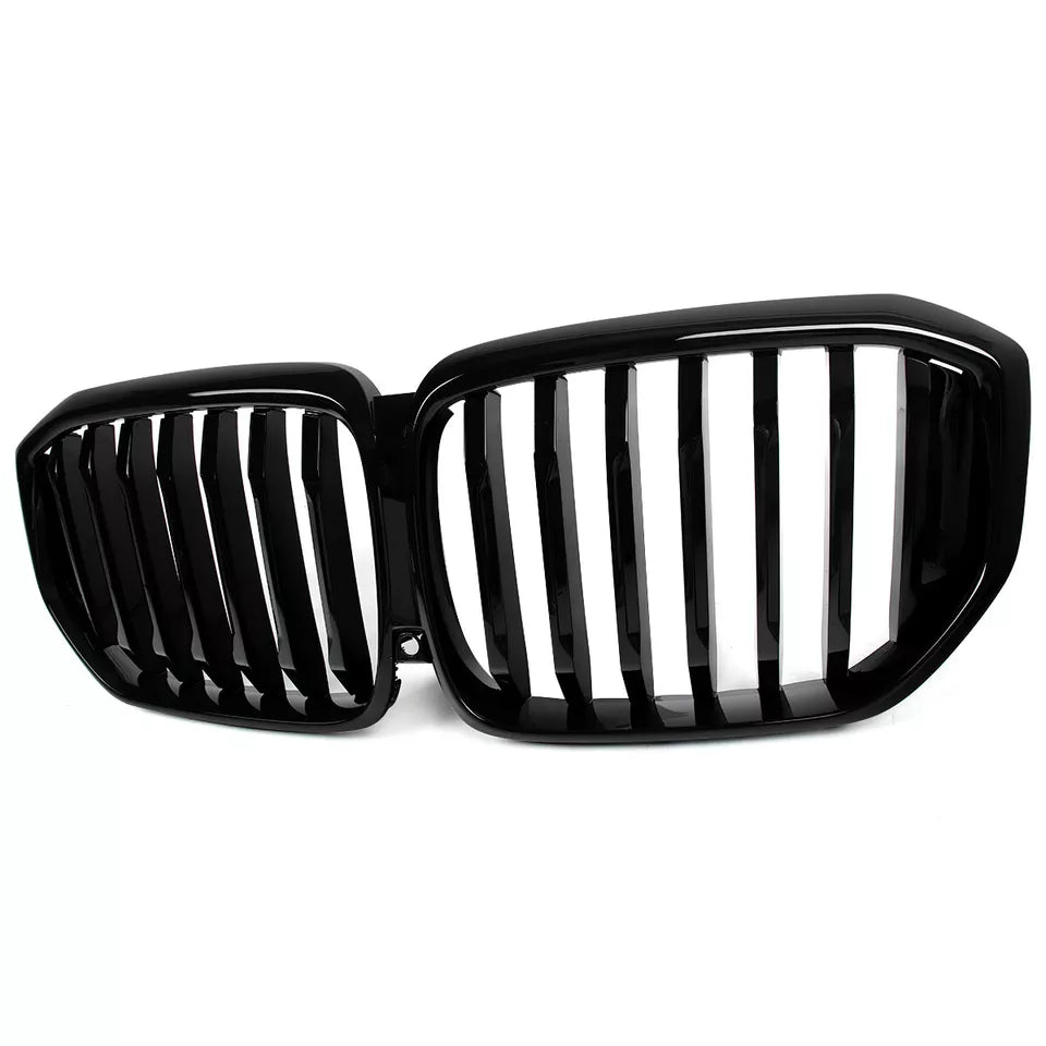 Gloss Black Single Line Front Kidney Grille - BMW X5 G05 2024+ LCI
