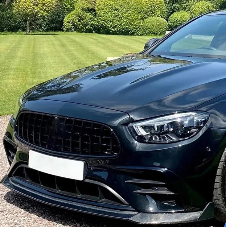 Mansory Style Carbon Fiber Front Lip - Mercedes Benz W213 E-Class