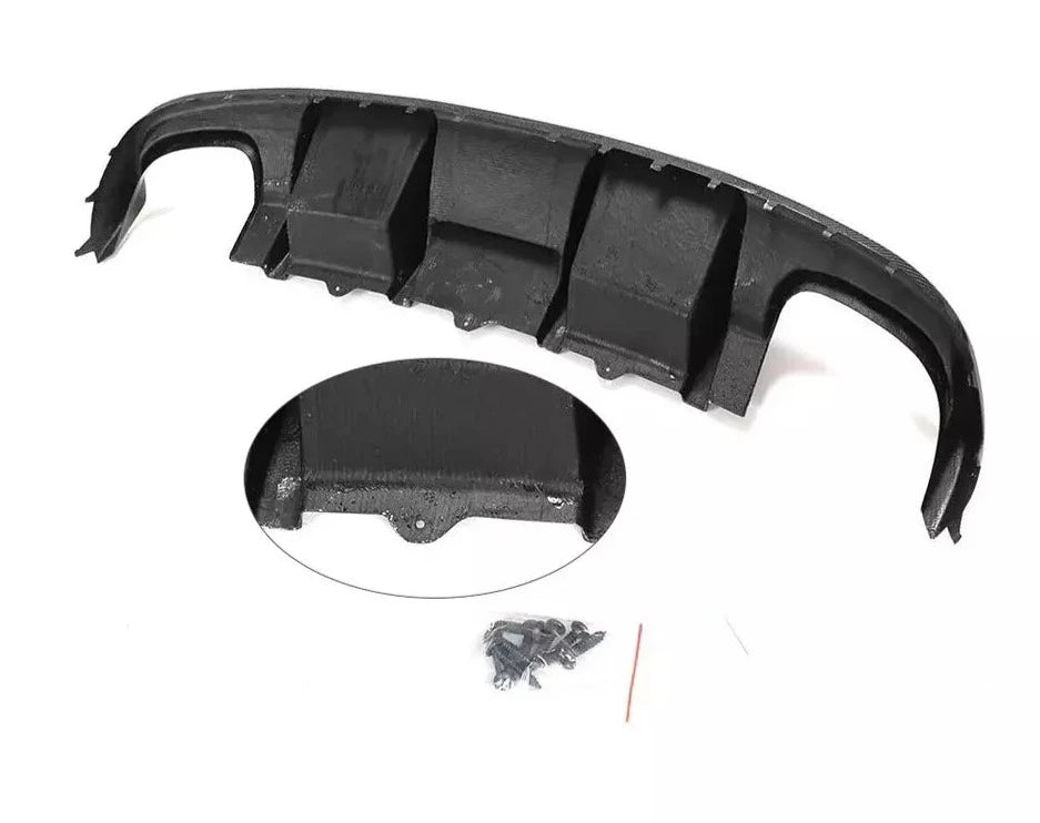 Carbon Fiber Rear Bumper Diffuser - Audi S4 B8