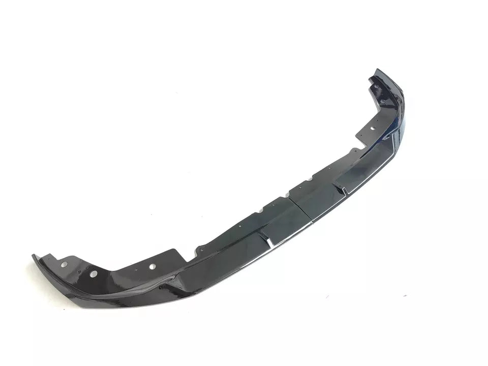 Gloss Black V Style Front Lip - 2023-24 BMW G20 3 Series Facelift M Sport