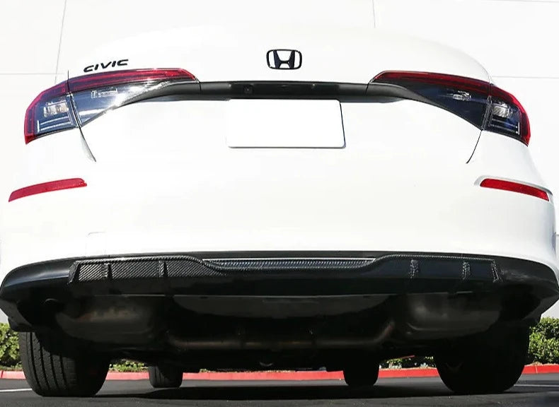 Carbon Fiber Rear Bumper Diffuser -  Honda Civic Sedan 11th Gen