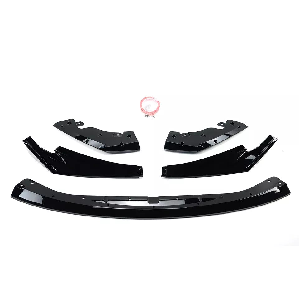 CSL Style Front Gloss Black Front Lip Splitter - BMW G80 M3 G82 G83 M4 2021-24