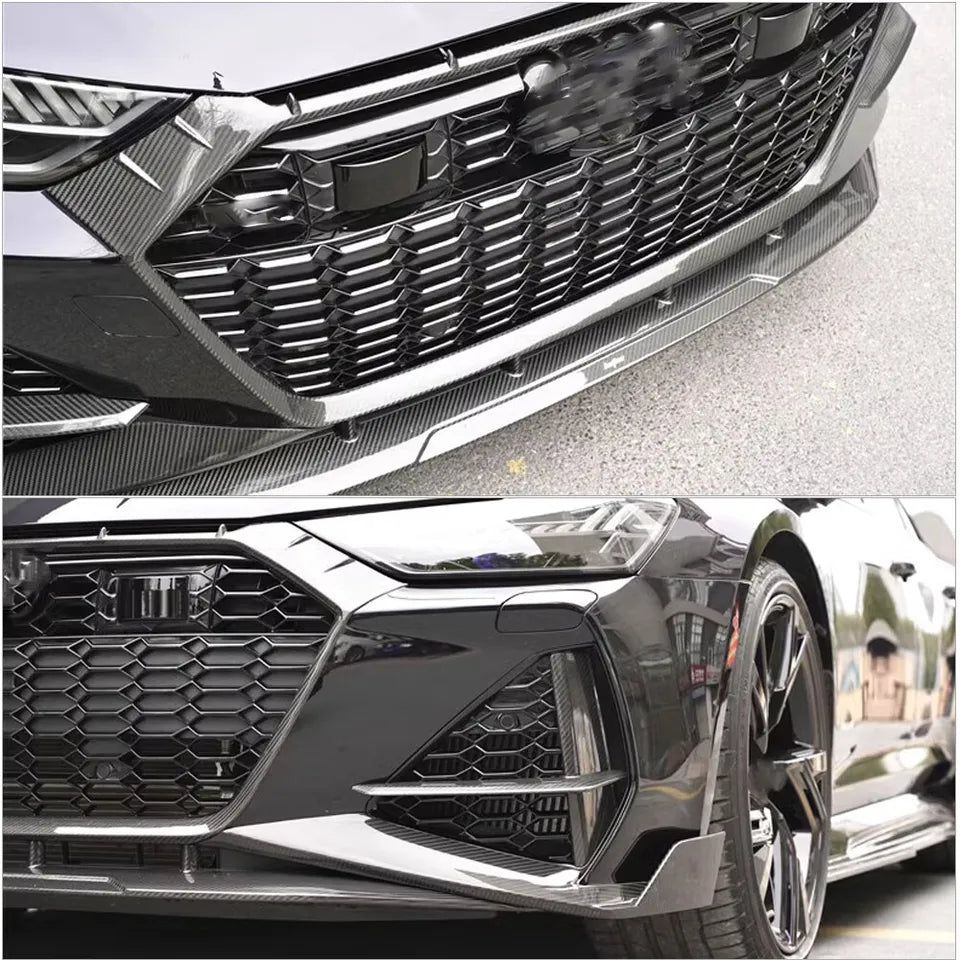 Carbon Fiber Front Lip - Audi RS6 / RS7 C8