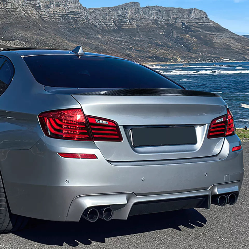 MP Style Carbon Fiber Trunk Spoiler - BMW F10 M5 & 5 Series
