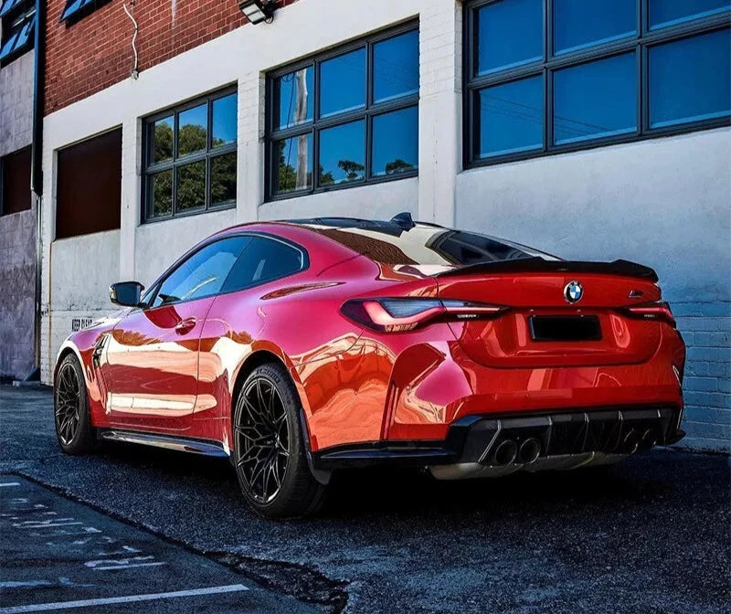 PSM Style High Kick Carbon Fiber Trunk Spoiler - BMW G82 M4 & G22 4 Series