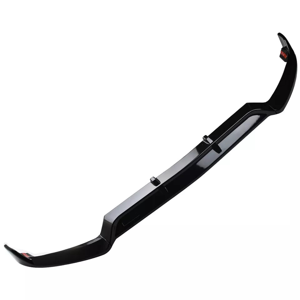 Gloss Black Front Lip Splitter - Mercedes Benz W205 C-Class Sport Model