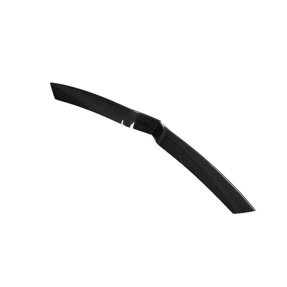 Carbon Fiber Front Center Grille Cover Trim - Tesla Model X