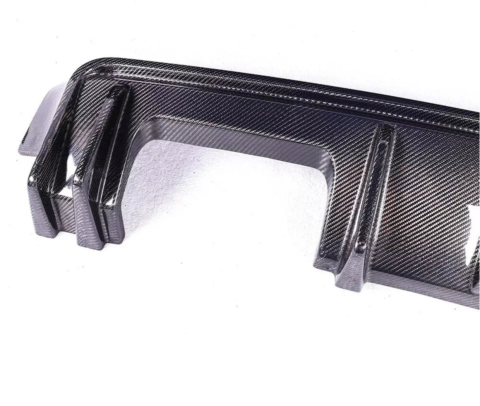 Carbon Fiber 3D Style Rear Diffuser + Corner Extension - 2021-2025 BMW G80 M3 / G82 M4
