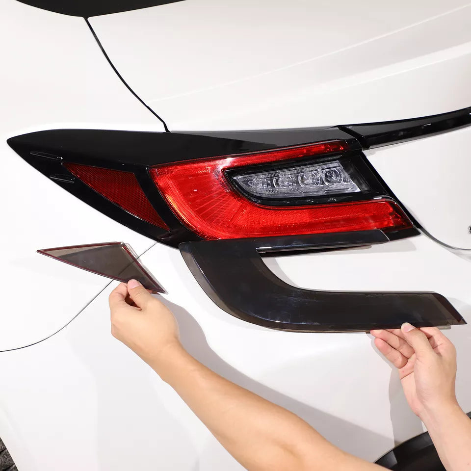 Smoked Blackout Overlay Tail Light Lens - Toyota GR86 & BRZ 2022-2024