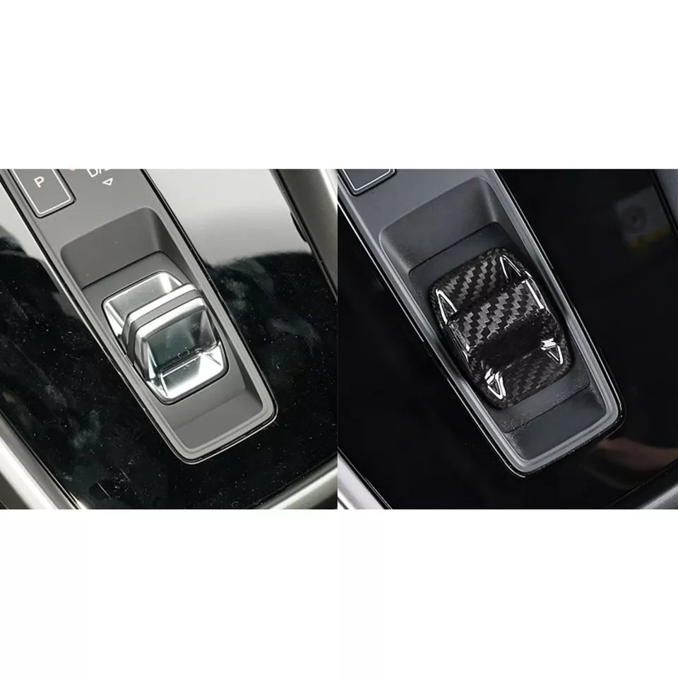 Carbon Fiber Gear Shift Cover - Audi 8Y RS3, S3, & A3