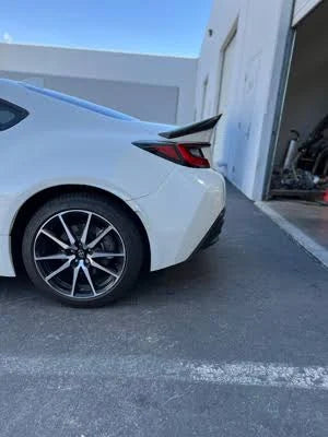 V style Carbon Fiber Rear Trunk Spoiler GR86/BRZ 2022+