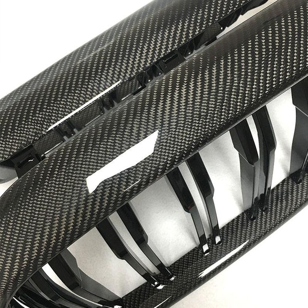 Carbon Fiber Dual Slat Grilles - BMW F90 M5 & G30